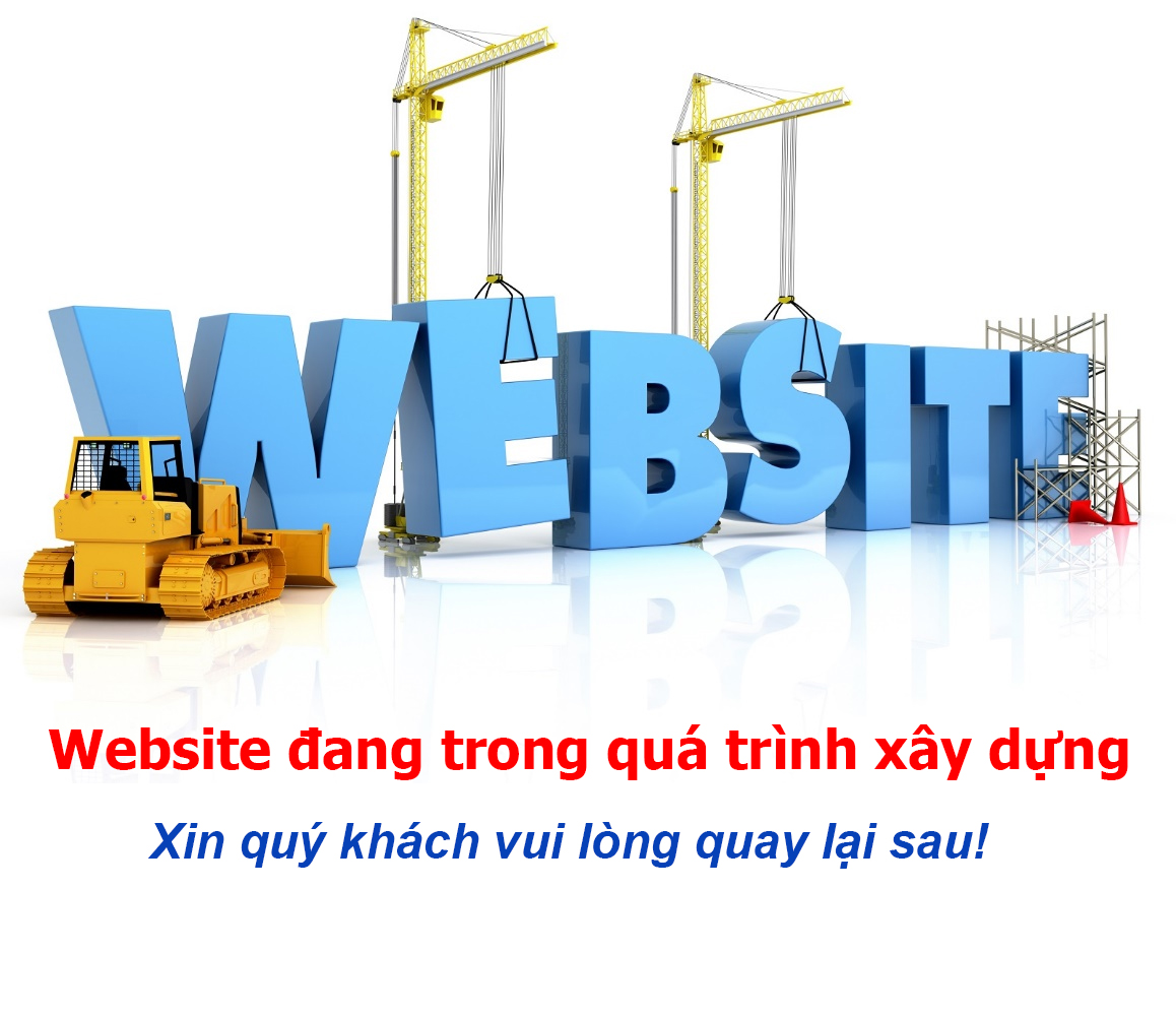 Thông báo website đang trong quá trình xây dựng