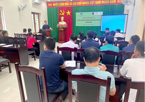 Tập huấn Bộ tiêu chuẩn chất lượng chè Shan tuyết núi cao tỉnh Hà Giang